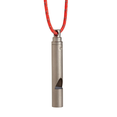 Vargo Titanium Emergency Whistle