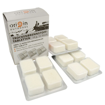 Origin Outdoors Solid Fuel Tablets (12 pieces)