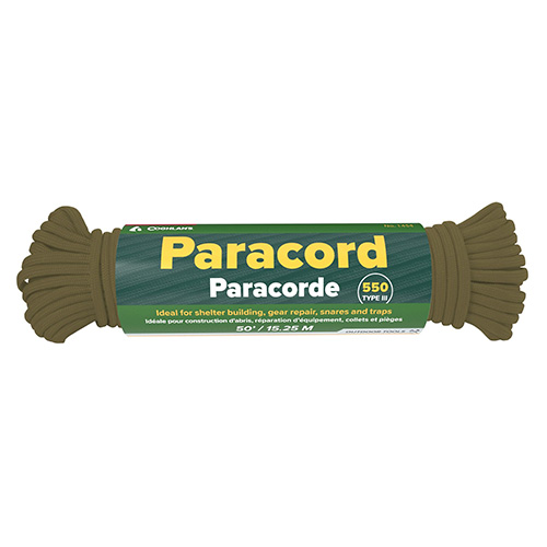 Coghlan's Paracord - 15 meters - olive green