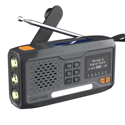 Crank Radio FM/DAB+, powerbank and flashlight